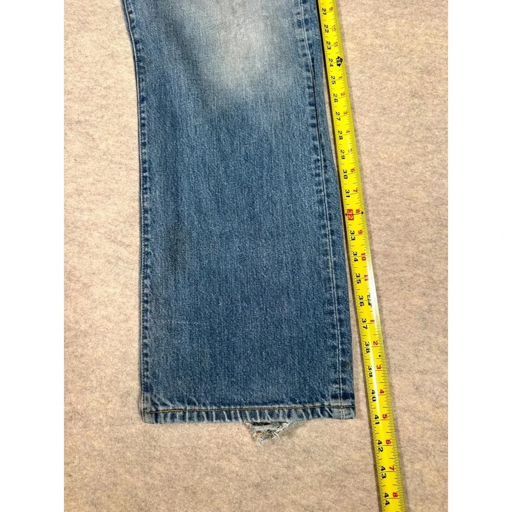 Levis 501 Original Fit Jeans Men 36x30 Blue Cotton Button Fly Straight Leg Denim